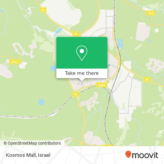 Карта Kosmos Mall
