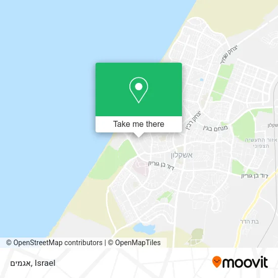 Карта אגמים