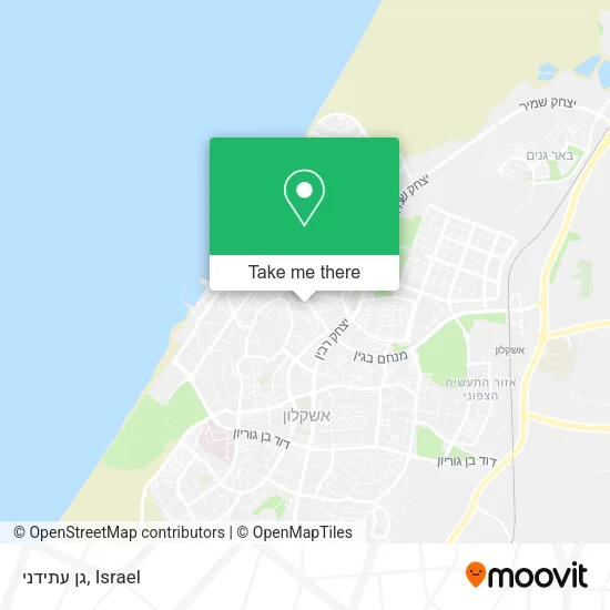 Карта גן עתידני