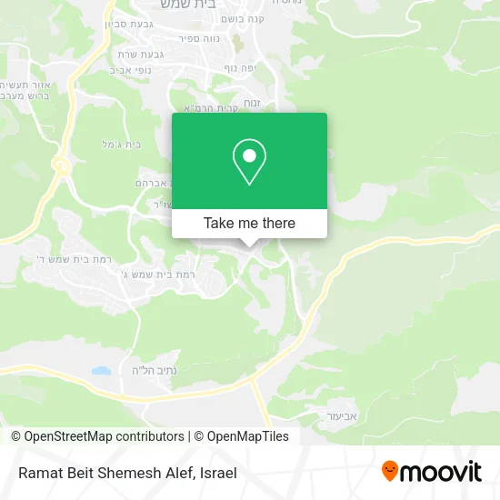 Карта Ramat Beit Shemesh Alef