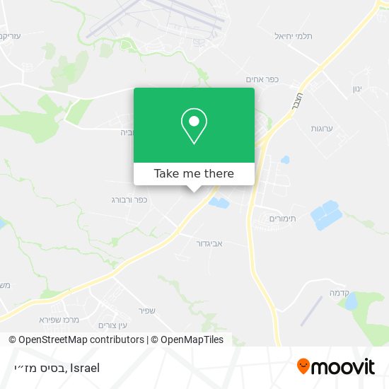 בסיס מז״י map