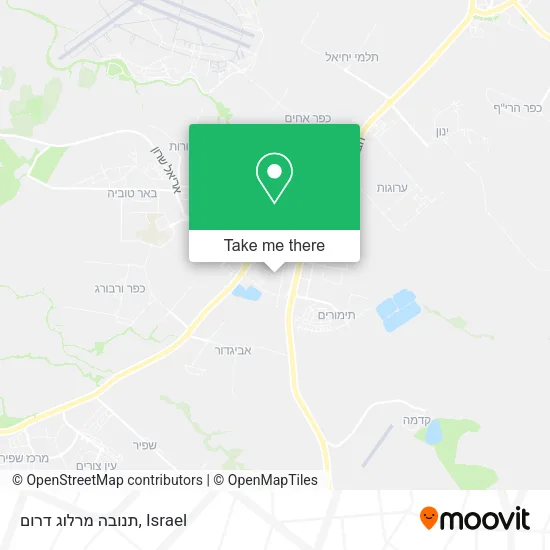 Карта תנובה מרלוג דרום
