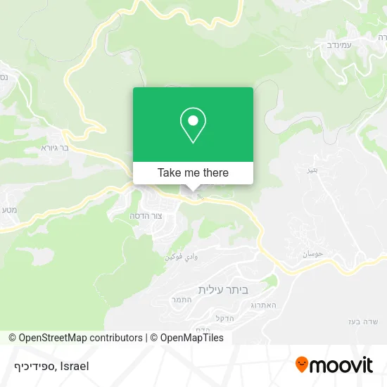 Карта ספידיכיף