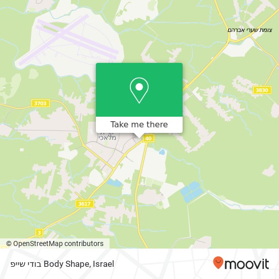 בודי שייפ Body Shape map