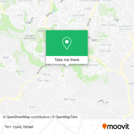 Карта מעבר רחל