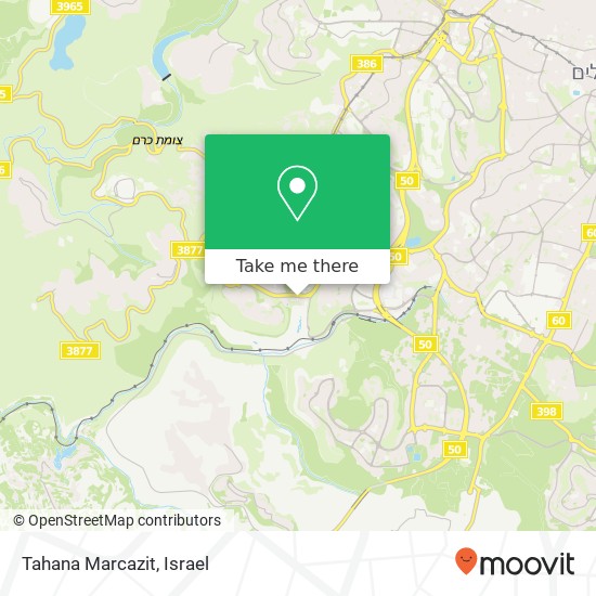 Карта Tahana Marcazit