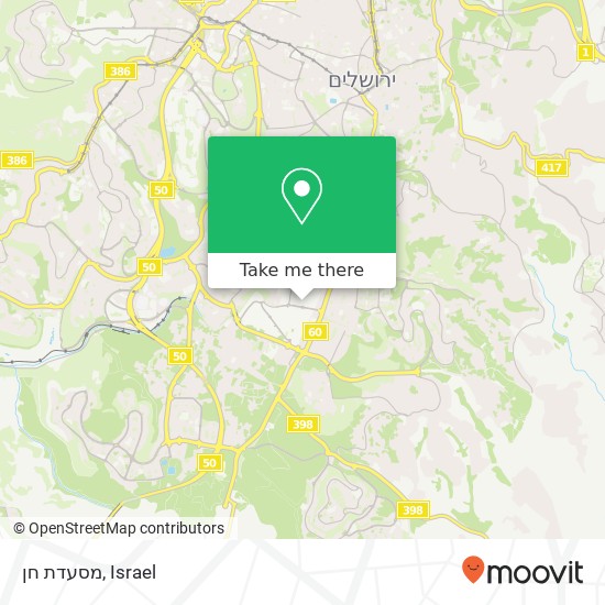 מסעדת חן map