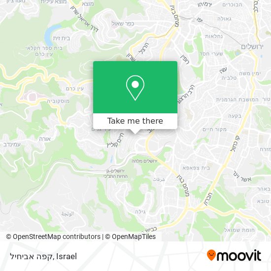 קפה אביחיל map