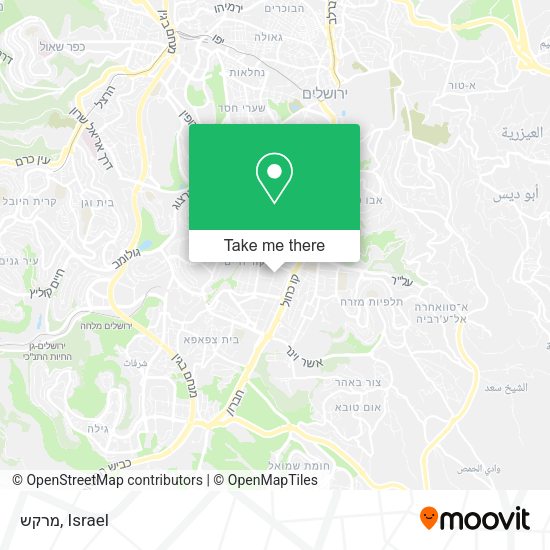 Карта מרקש