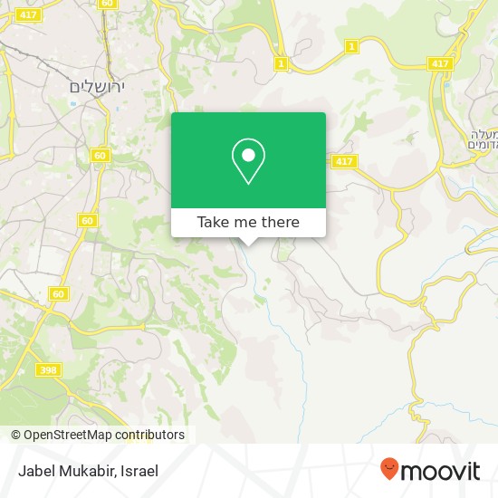 Jabel Mukabir map