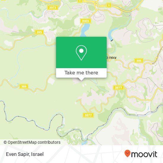 Even Sapir map