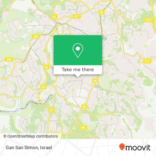 Gan San Simon map