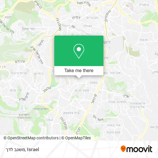 Карта משגב לדך