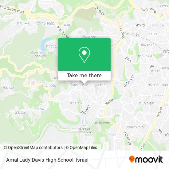 Карта Amal Lady Davis High School