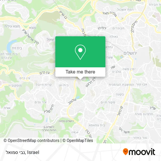 Карта נבי סמואל