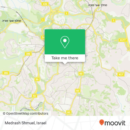 Карта Medrash Shmuel