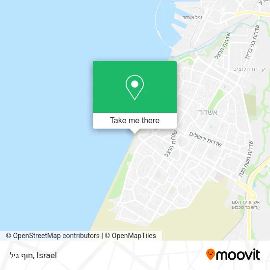Карта חוף גיל