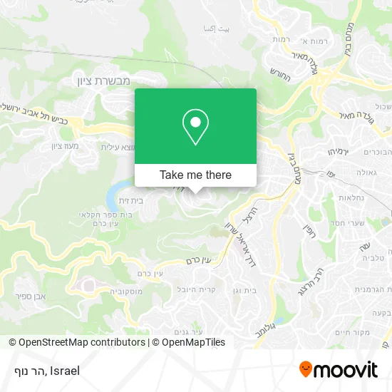 Карта הר נוף