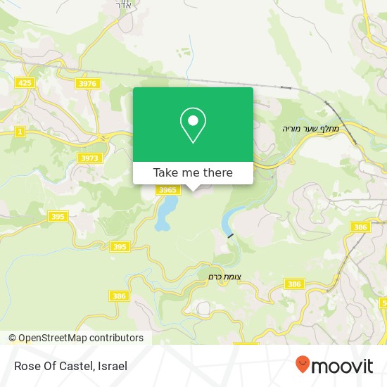 Карта Rose Of Castel