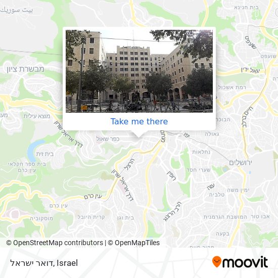 דואר ישראל map