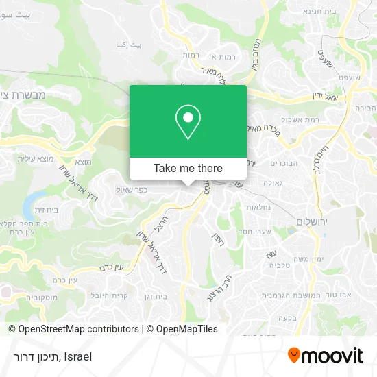 Карта תיכון דרור