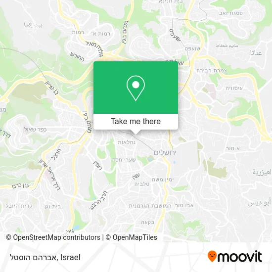 Карта אברהם הוסטל