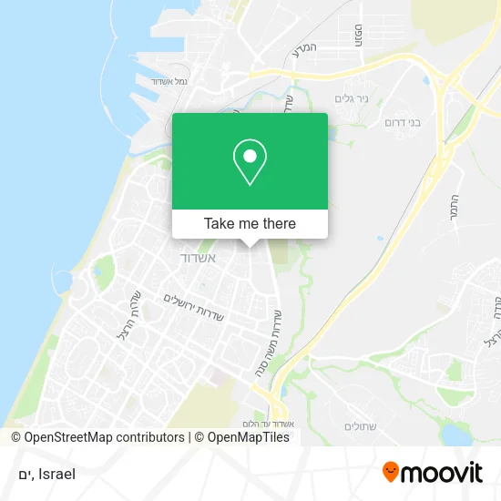Карта ים