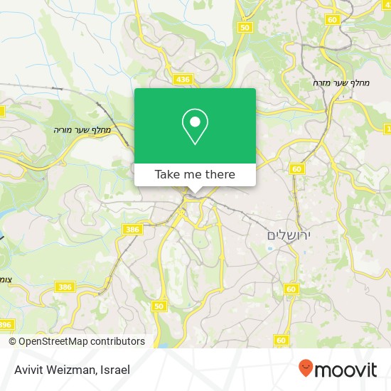 Карта Avivit Weizman