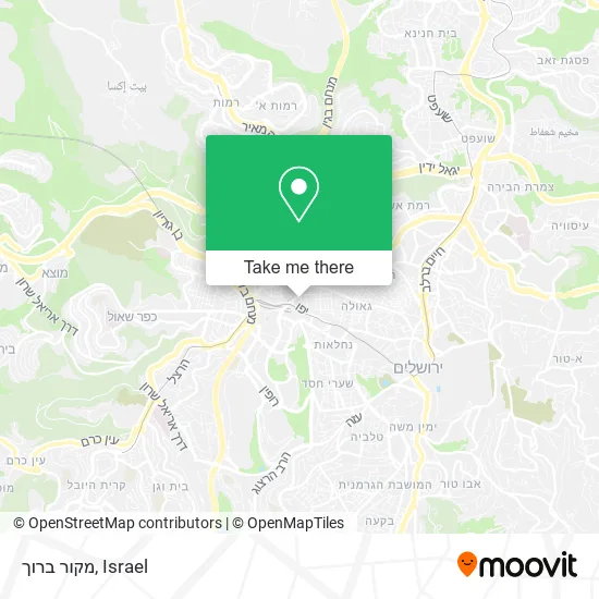 Карта מקור ברוך