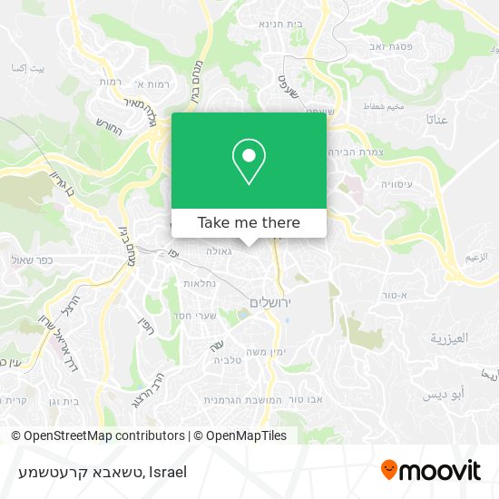 טשאבא קרעטשמע map