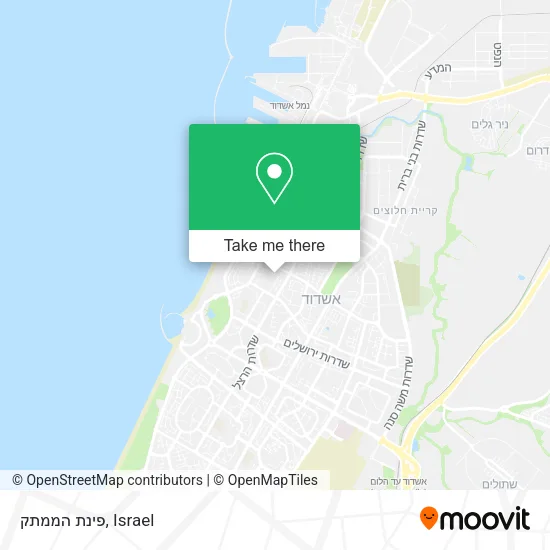 Карта פינת הממתק