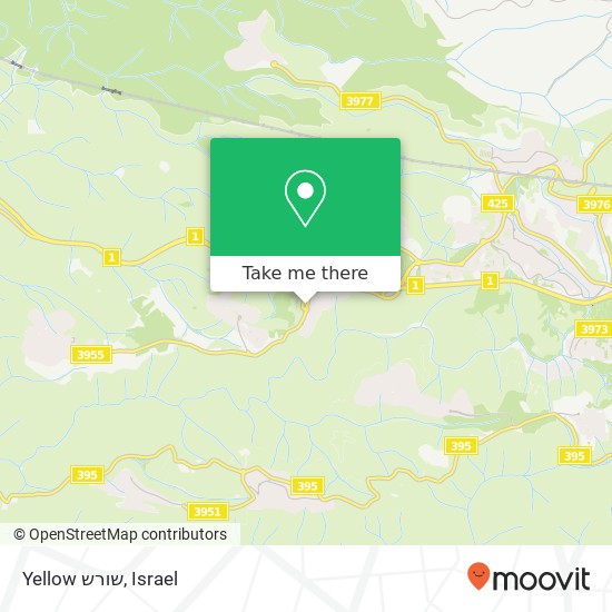 Yellow שורש map