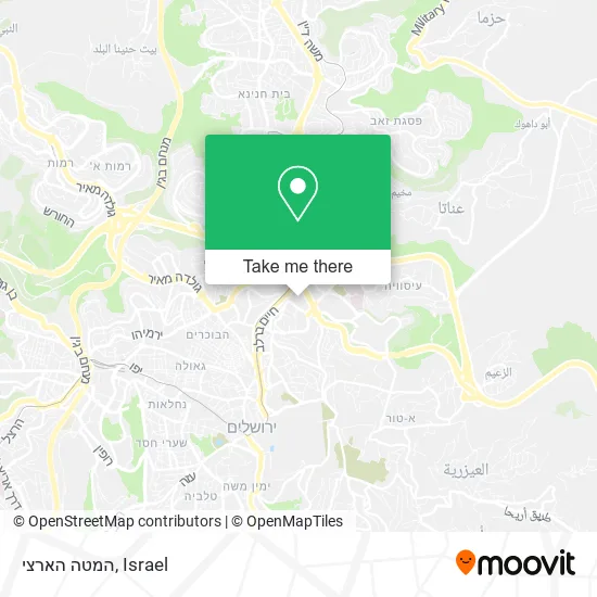 Карта המטה הארצי