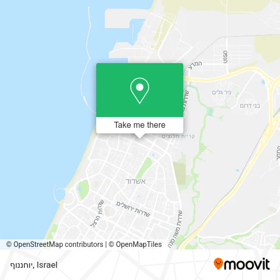 Карта יוחננוף