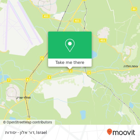 דור אלון - יסודות map