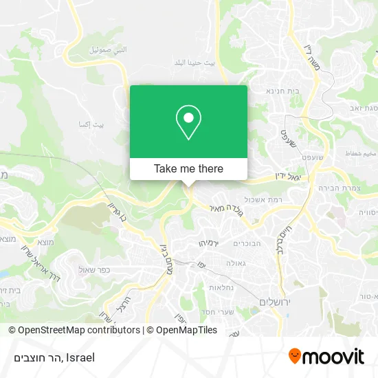 Карта הר חוצבים