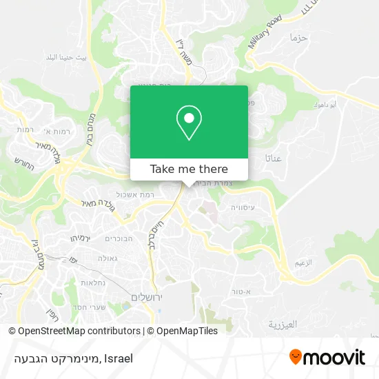 מינימרקט הגבעה map