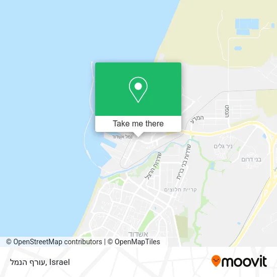 Карта עורף הנמל