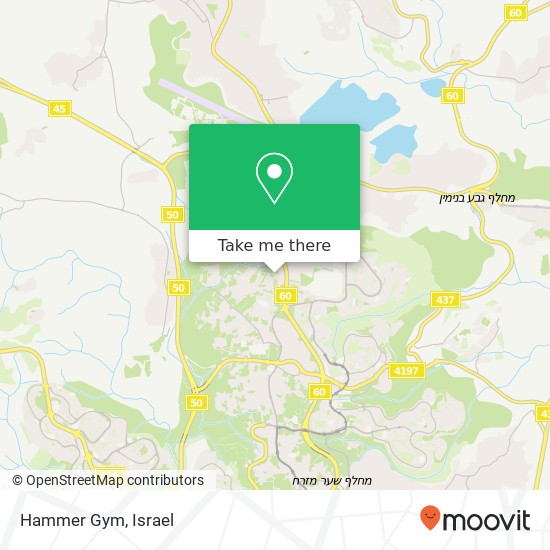 Карта Hammer Gym
