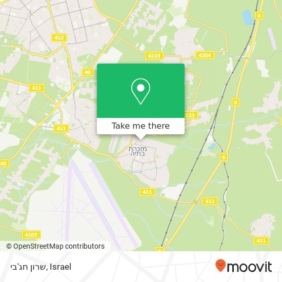 שרון חג'בי map