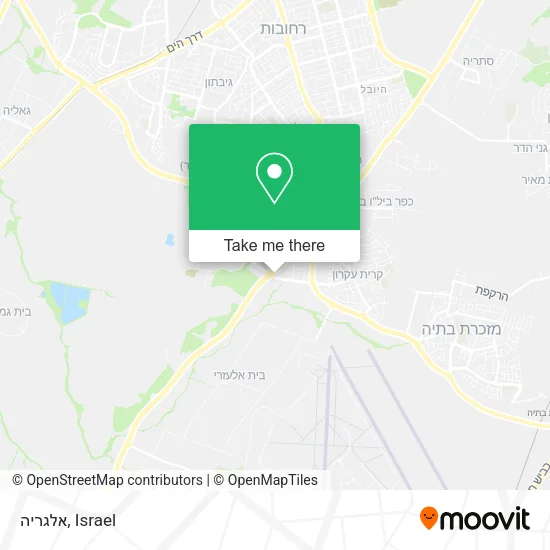 Карта אלגריה