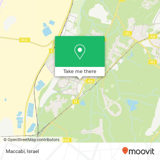 Maccabi map