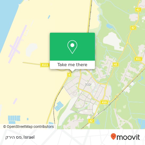 פס הירק map