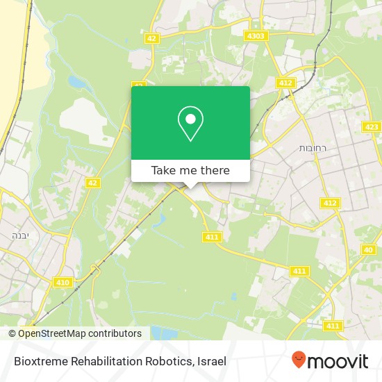 Bioxtreme Rehabilitation Robotics map