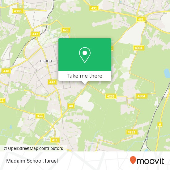 Madaim School map