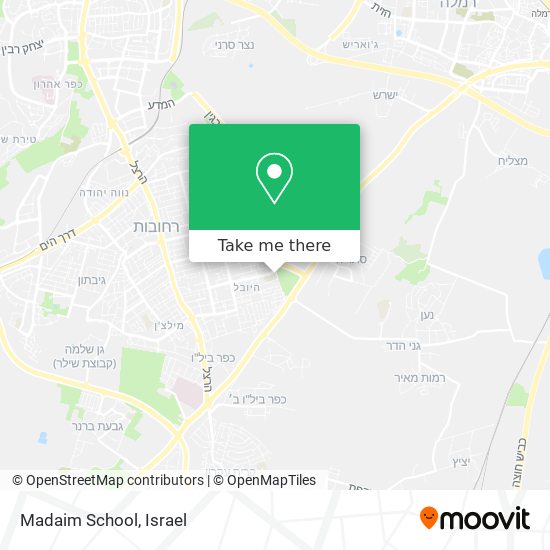 Карта Madaim School