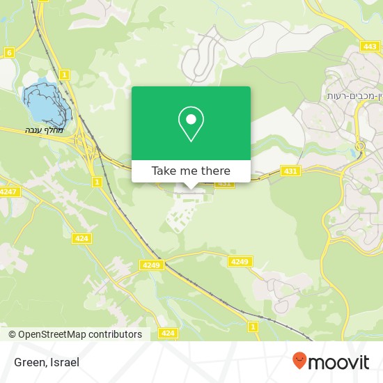 Карта Green