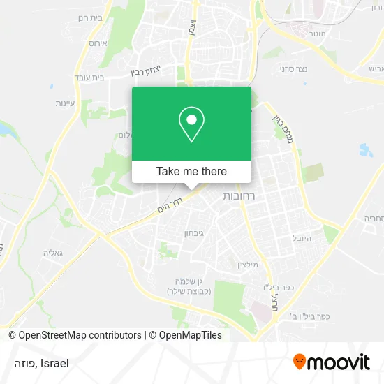 Карта פוזה