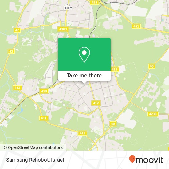Samsung Rehobot map