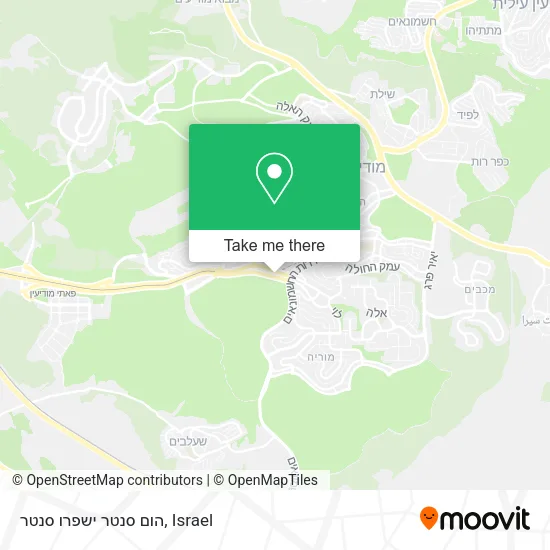 Карта הום סנטר ישפרו סנטר